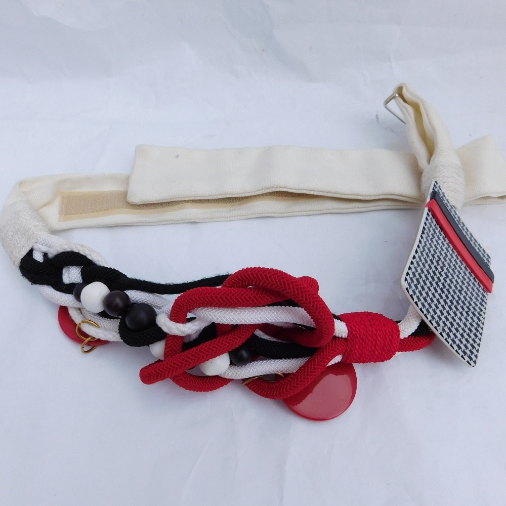 VINTAGE AVANT GARDE ROPE BELT - Picture 5 of 6